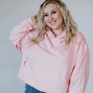 Murphy Distressed Hoodie by Chelsea DeBoer Lily & Lottie Lauriebelles